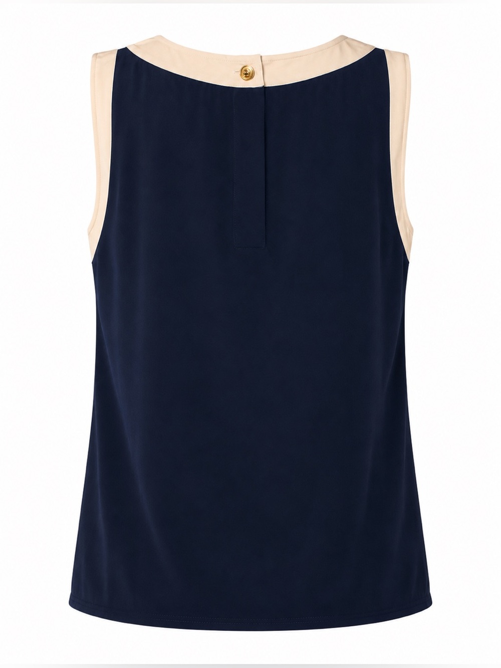 CHANEL Boutique Spring 1996 Silk Sleeveless Top sz 38 - Picture 3 of 6